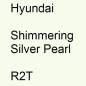 Preview: Hyundai, Shimmering Silver Pearl, R2T.